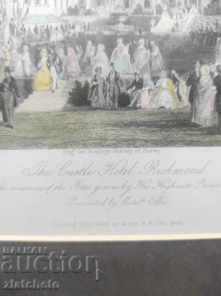 Delivery of Old English engraving /9 Delivery of Old English engraving /9