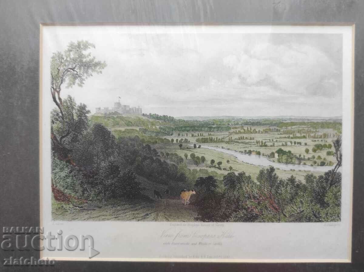 Old English engraving /11 with price 35.00 BGN | € 17.90 Old English engraving /11 with price 35.00 BGN | € 17.90