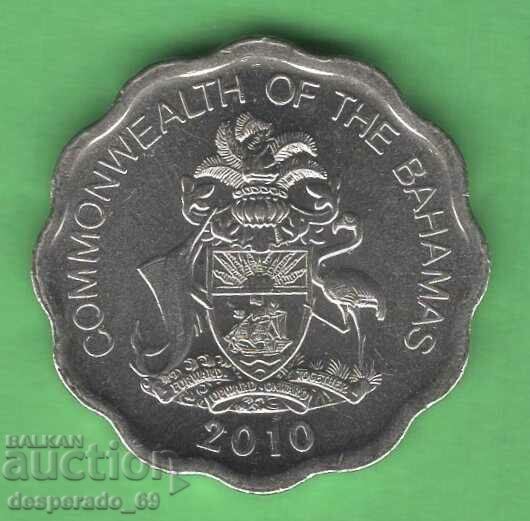 (¯`'•.¸ 10 cents 2010 BAHAMAS UNC ¸.•'´¯) with price 2.00 BGN | € 1.02