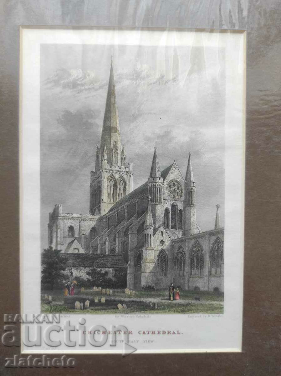 Old English engraving /12 with price 20.00 BGN | € 10.23 Old English engraving /12 with price 20.00 BGN | € 10.23