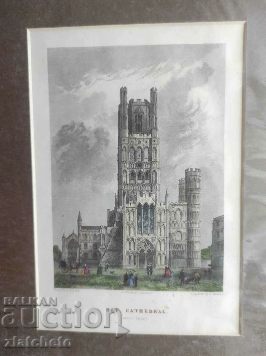 Old English engraving /15 with price 20.00 BGN | € 10.23