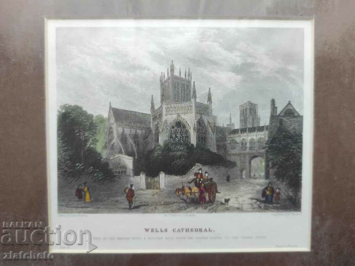 Old English engraving /16 with price 20.00 BGN | € 10.23 Old English engraving /16 with price 20.00 BGN | € 10.23