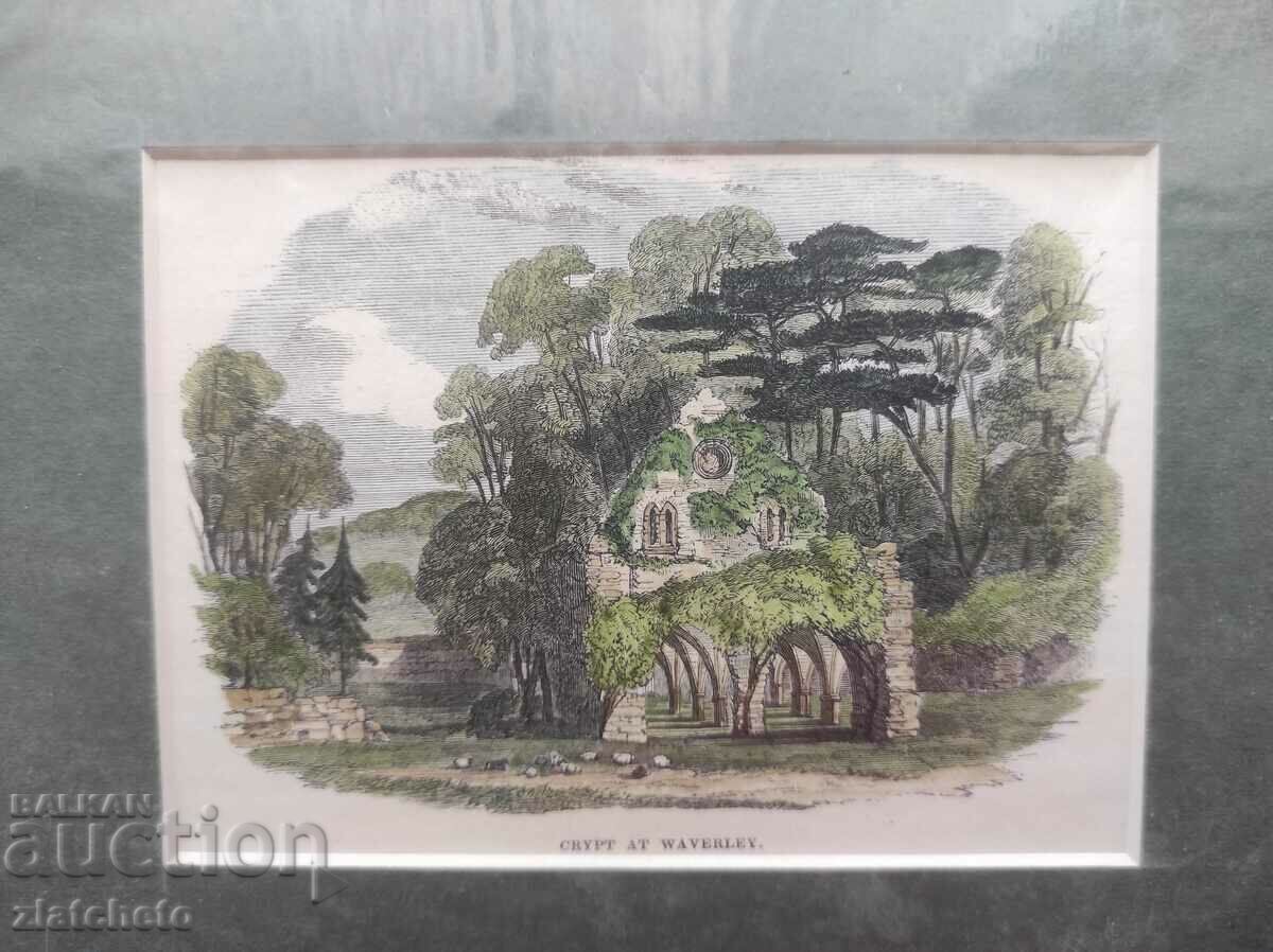 Old English engraving /17 with price 20.00 BGN | € 10.23 Old English engraving /17 with price 20.00 BGN | € 10.23