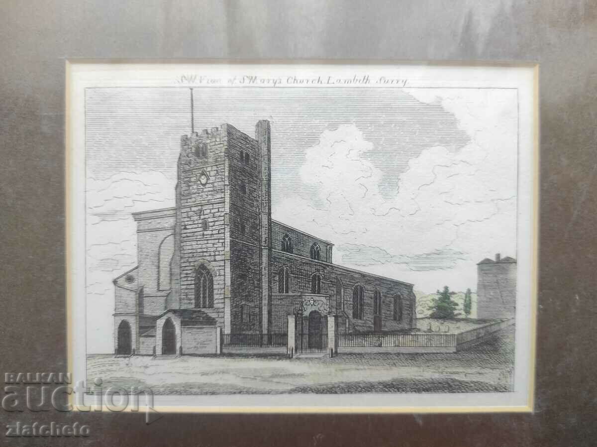 Παλιά αγγλική γκραβούρα /19 με τιμή 20.00 BGN | € 10.23 Παλιά αγγλική γκραβούρα /19 με τιμή 20.00 BGN | € 10.23