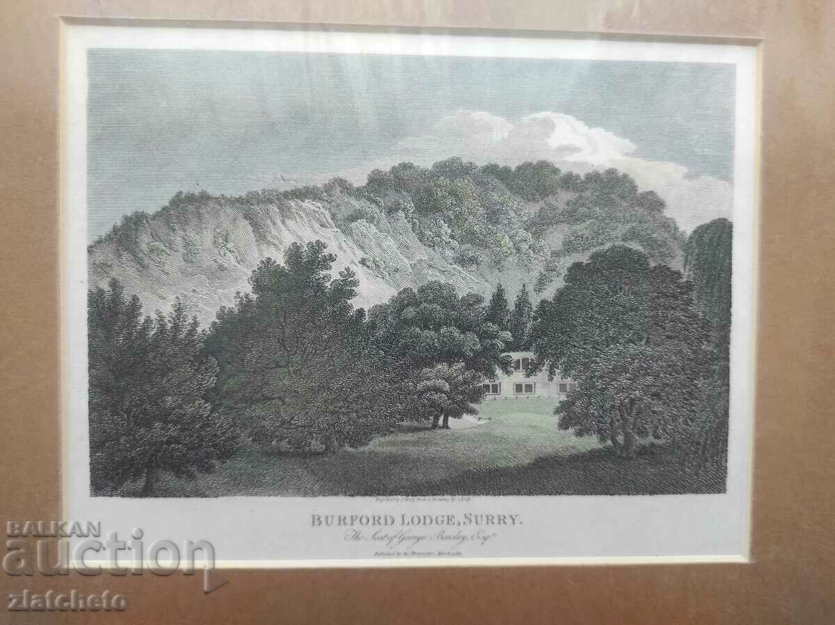 Old English engraving /20 with price 30.00 BGN | € 15.34 Old English engraving /20 with price 30.00 BGN | € 15.34