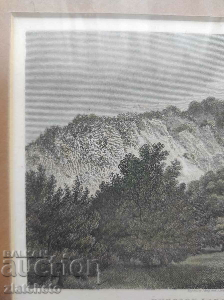 Auction Old English engraving /20 Auction Old English engraving /20