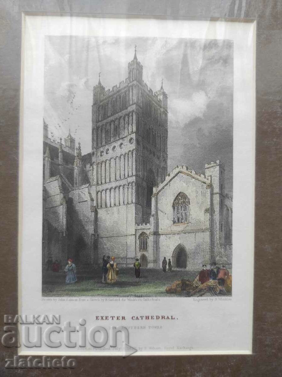 Auction Old English engraving /21 Auction Old English engraving /21