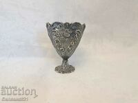 Old Silver Egg Cup Zarf Tugri