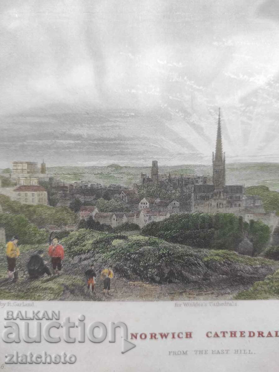 Auction  Old English engraving /25