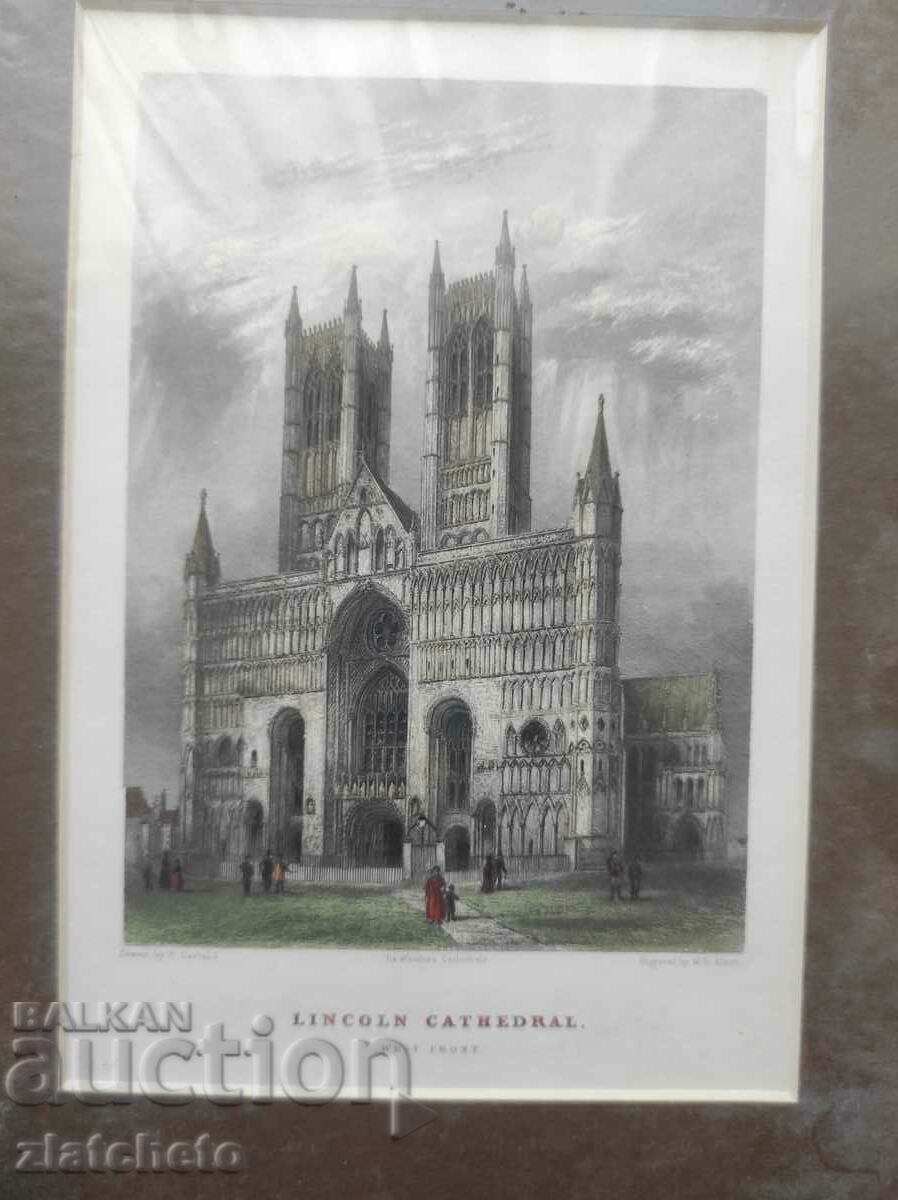 Auction  Old English engraving /26