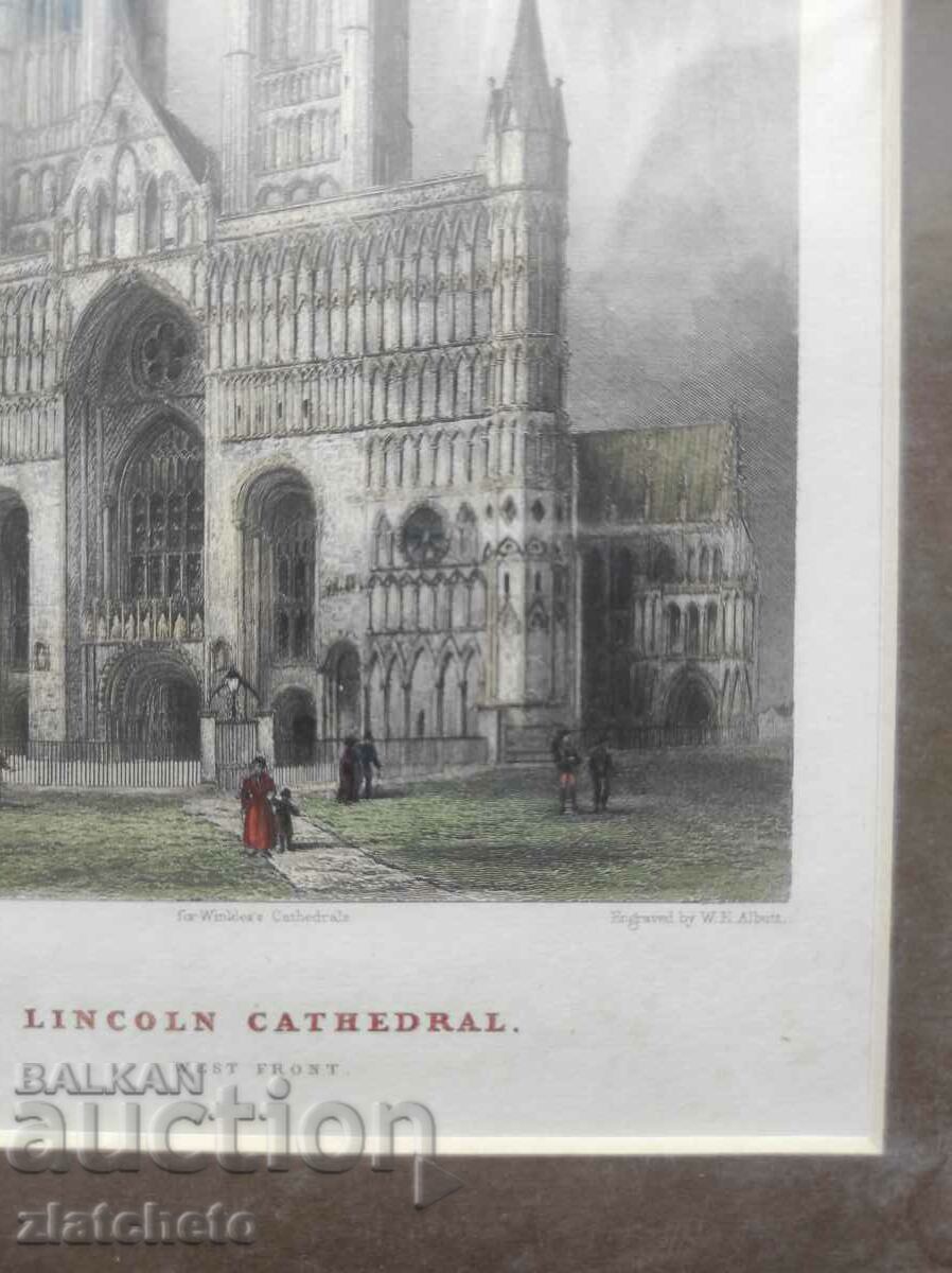 Delivery of Old English engraving /26