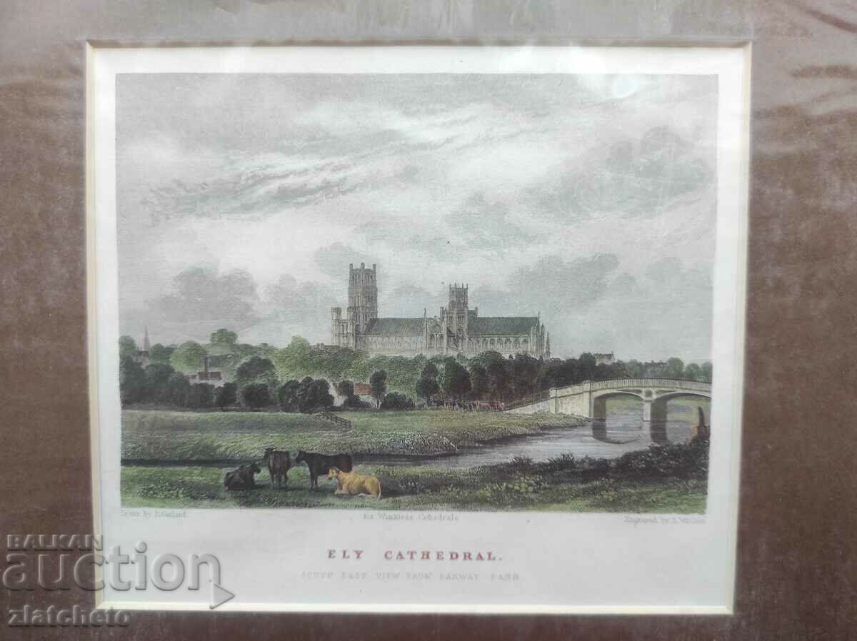 Old English engraving /30 with price 20.00 BGN | € 10.23 Old English engraving /30 with price 20.00 BGN | € 10.23