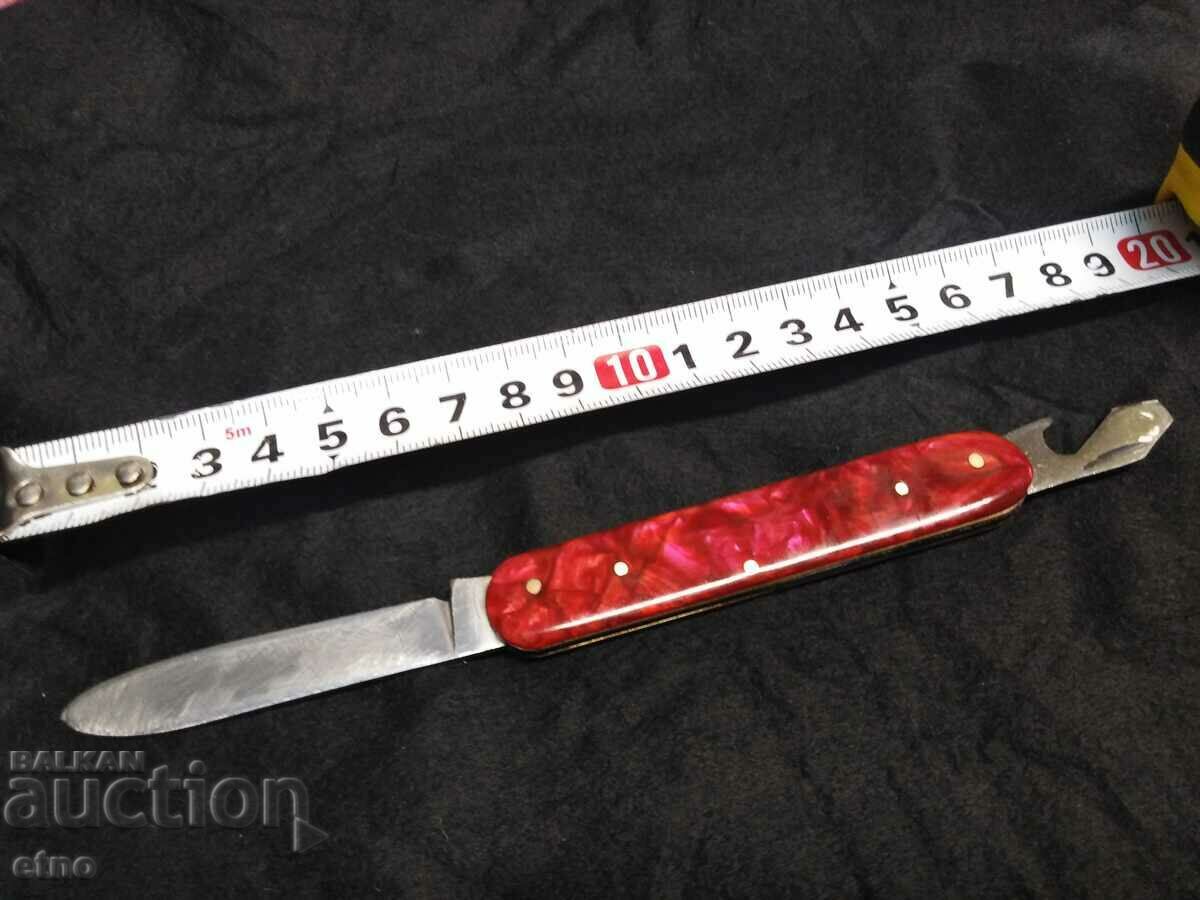 Delivery of POCKET KNIFE - LARGE THORN WITH PINK CHIREN Delivery of POCKET KNIFE - LARGE THORN WITH PINK CHIREN