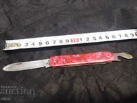 POCKET KNIFE - LARGE THORN WITH PINK CHIREN