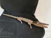 Large Crocodile from Horn Figure