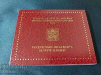 Vatican City 2021 – 2 euros - Dante Alighieri Vaticana