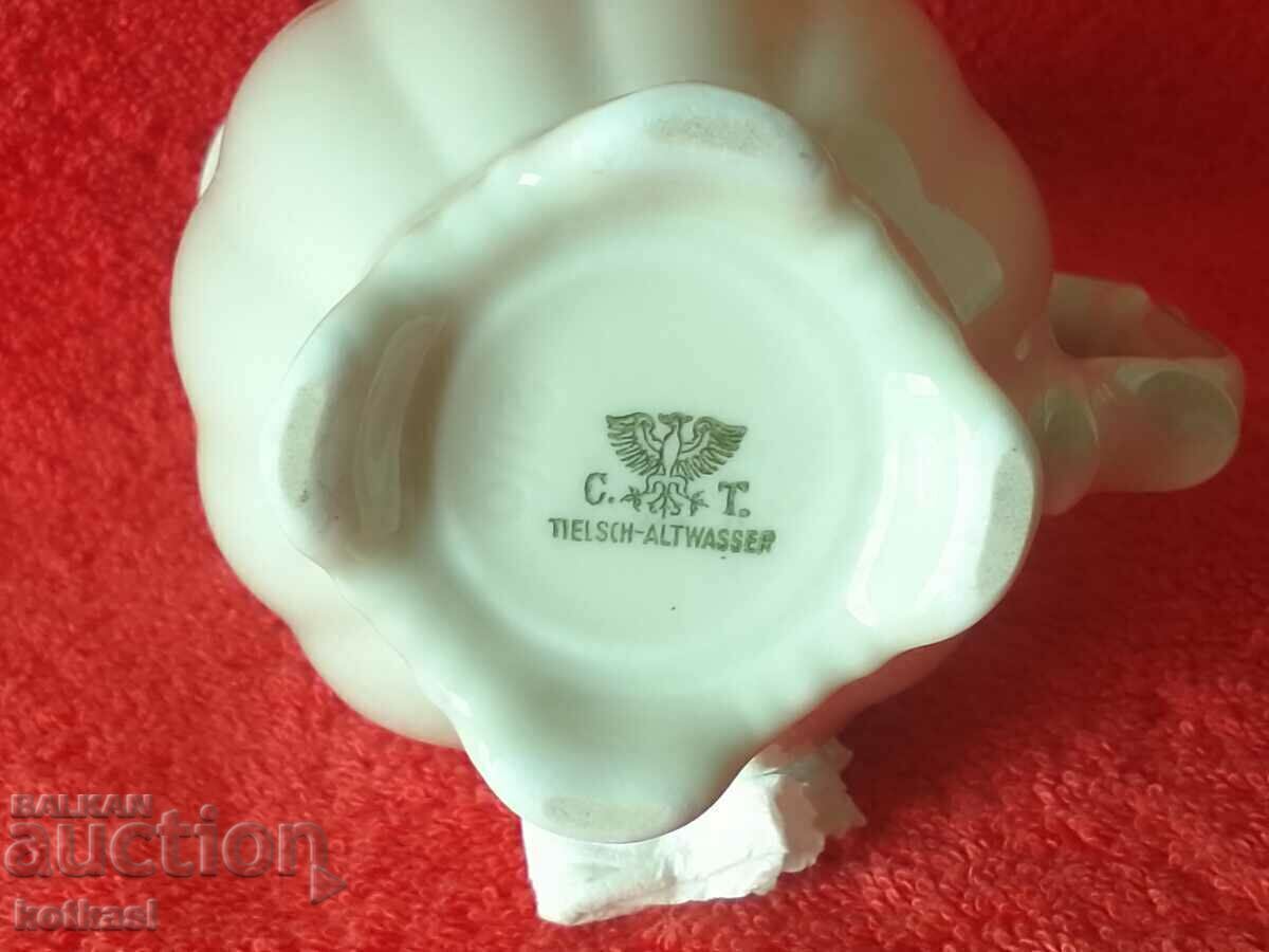 Old Porcelain Jug Latierra Carl Tisch C. T. - 6 Old Porcelain Jug Latierra Carl Tisch C. T. - 6
