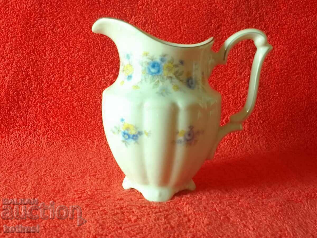 Old Porcelain Jug Latierra Carl Tisch C. T. Old Porcelain Jug Latierra Carl Tisch C. T.