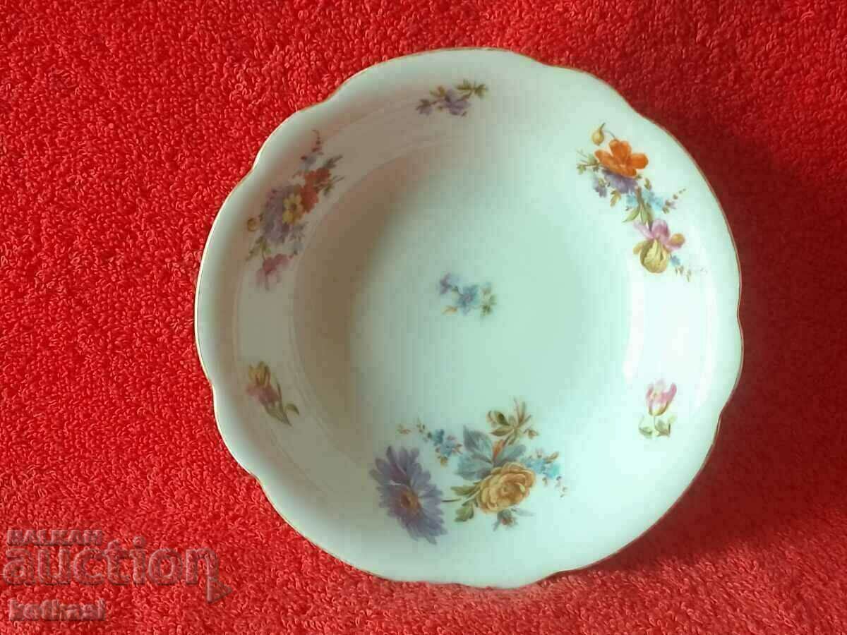 Old porcelain plate bowl marked TIRSCHENREUTH with price 25.50 BGN | € 13.04 Old porcelain plate bowl marked TIRSCHENREUTH with price 25.50 BGN | € 13.04