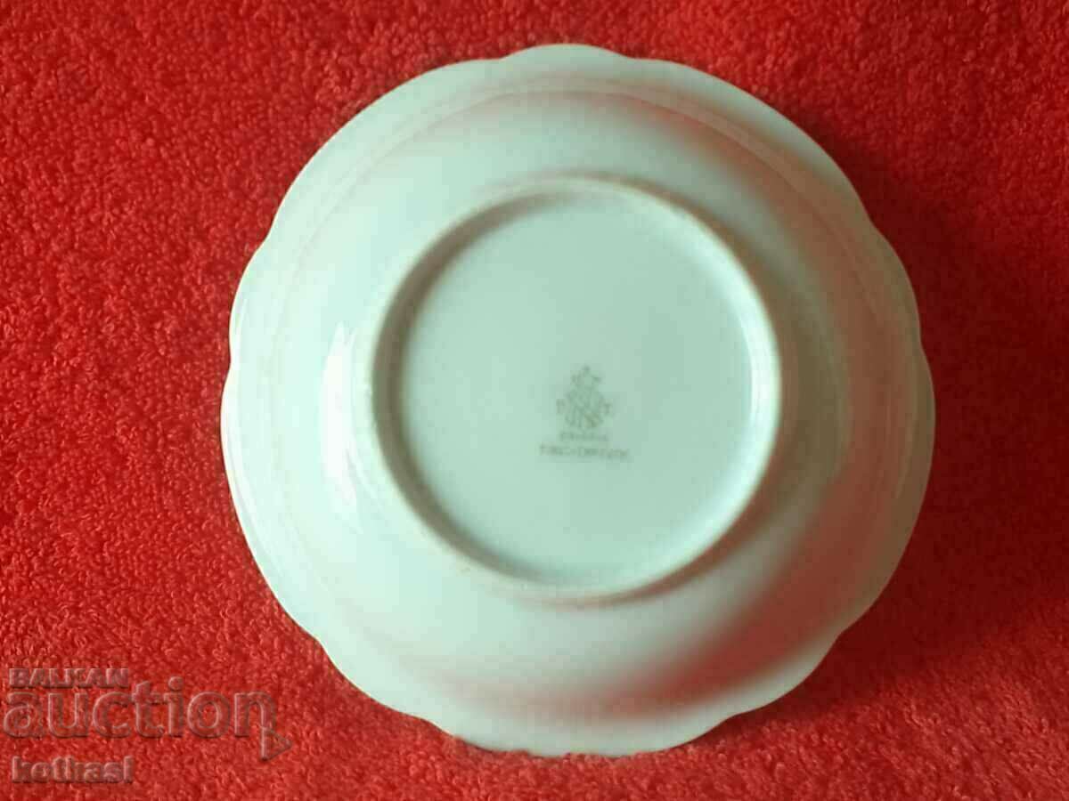 Delivery of Old porcelain plate bowl marked TIRSCHENREUTH Delivery of Old porcelain plate bowl marked TIRSCHENREUTH