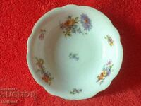 Old porcelain plate bowl marked TIRSCHENREUTH