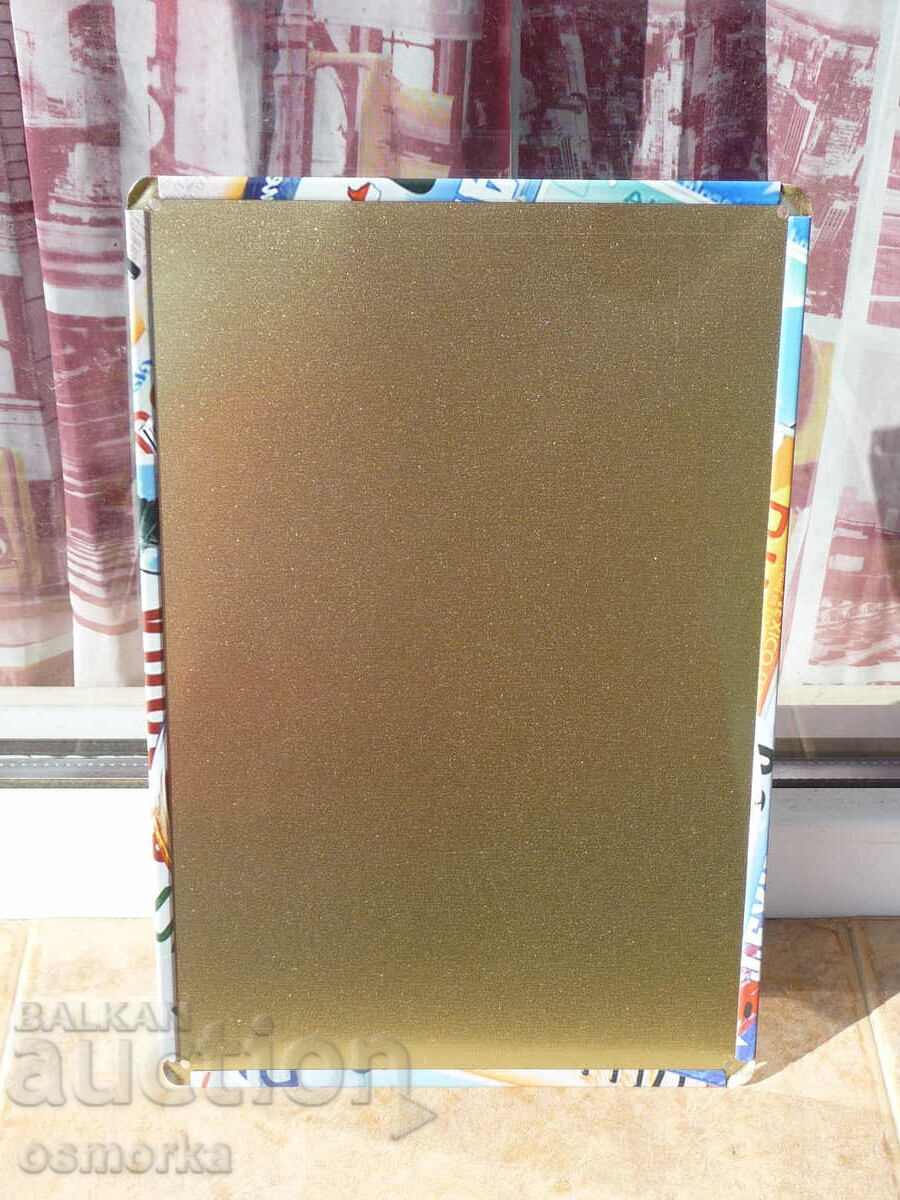 Auction Metal plate car Route 66 road highway number America Auction Metal plate car Route 66 road highway number America