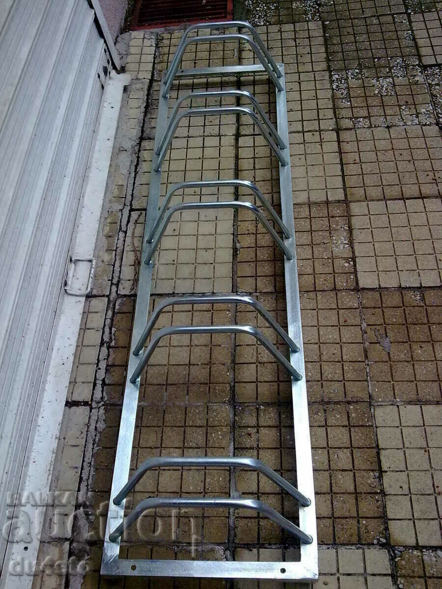 Parking stand for 3 or 5 wheels, the bicycle galvanized - 5