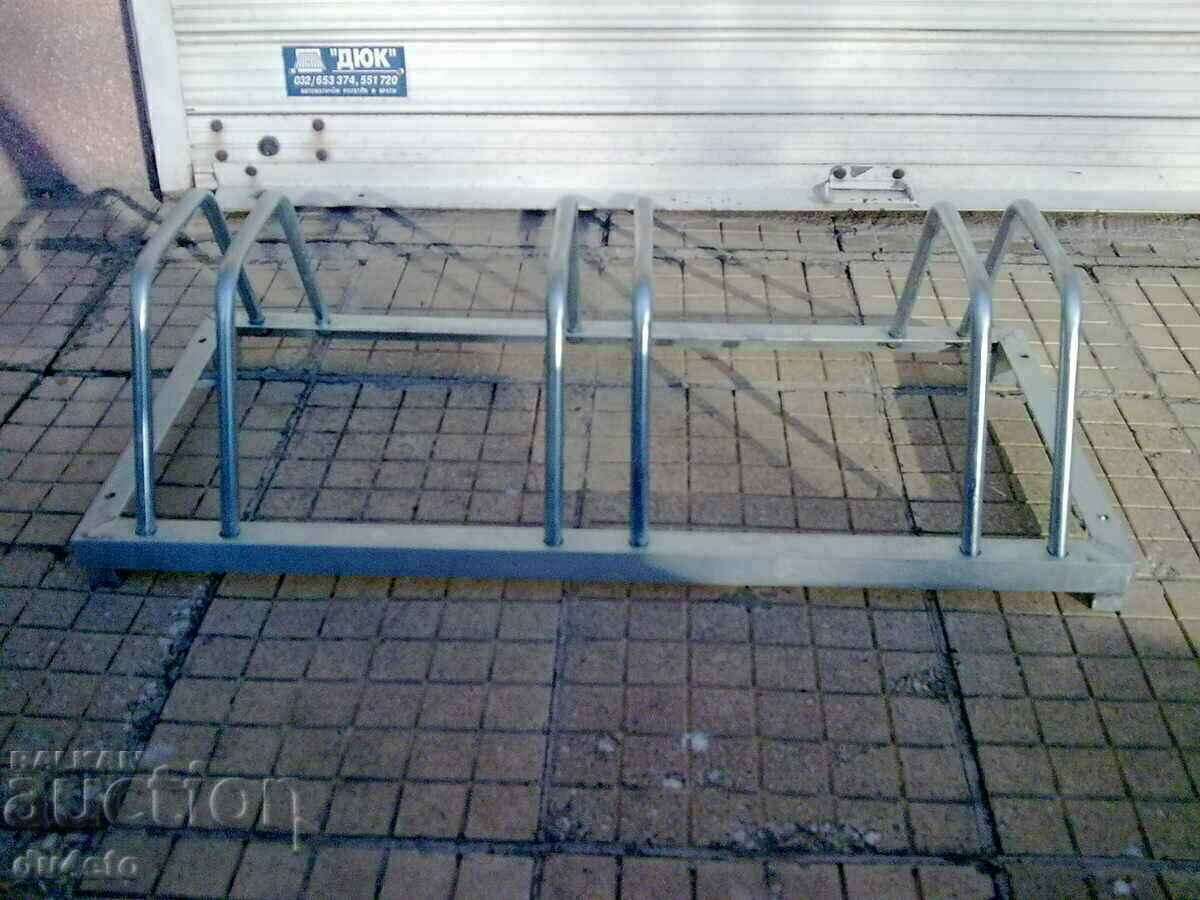 Parking stand for 3 or 5 wheels, the bicycle galvanized - 7
