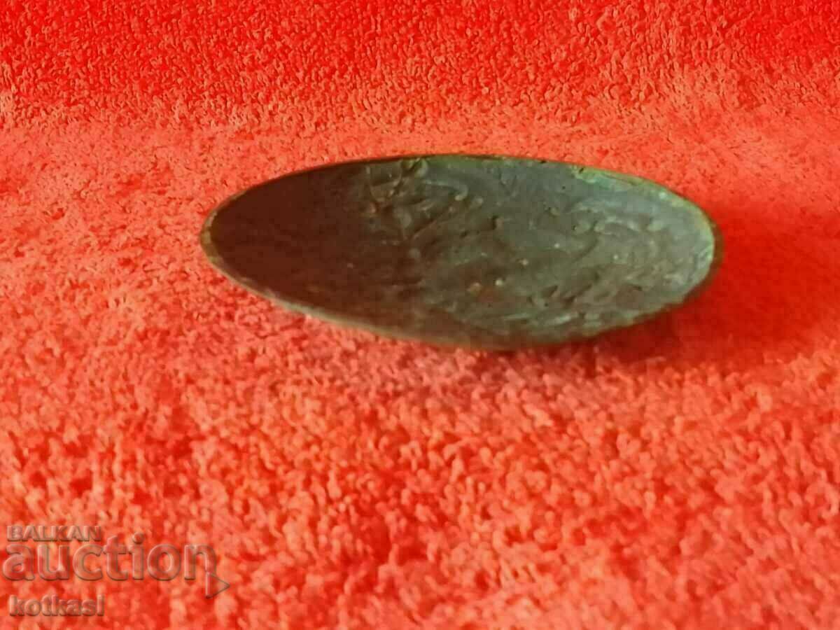 Old metal copper panel birds flowers Obkov Tepelak - 6