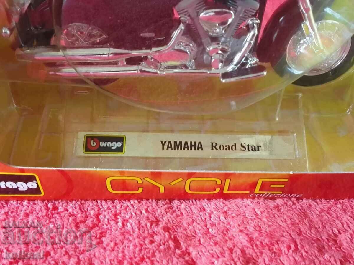 Old burago model YAMAHA Road Star 1/18 motor in box with price 85.00 BGN | € 43.46 Old burago model YAMAHA Road Star 1/18 motor in box with price 85.00 BGN | € 43.46