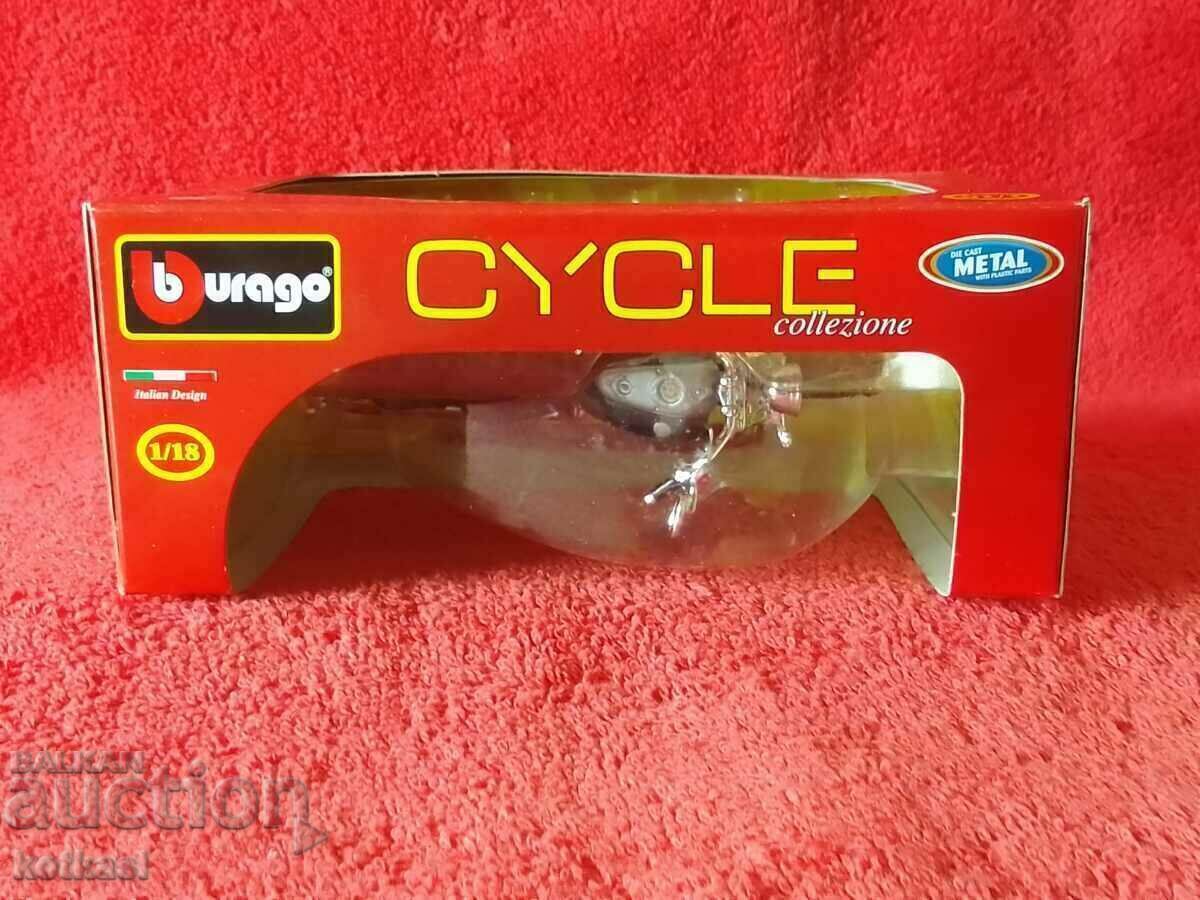 Old burago model YAMAHA Road Star 1/18 motor in box - 7 Old burago model YAMAHA Road Star 1/18 motor in box - 7