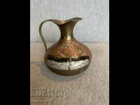 small jug bronze painted