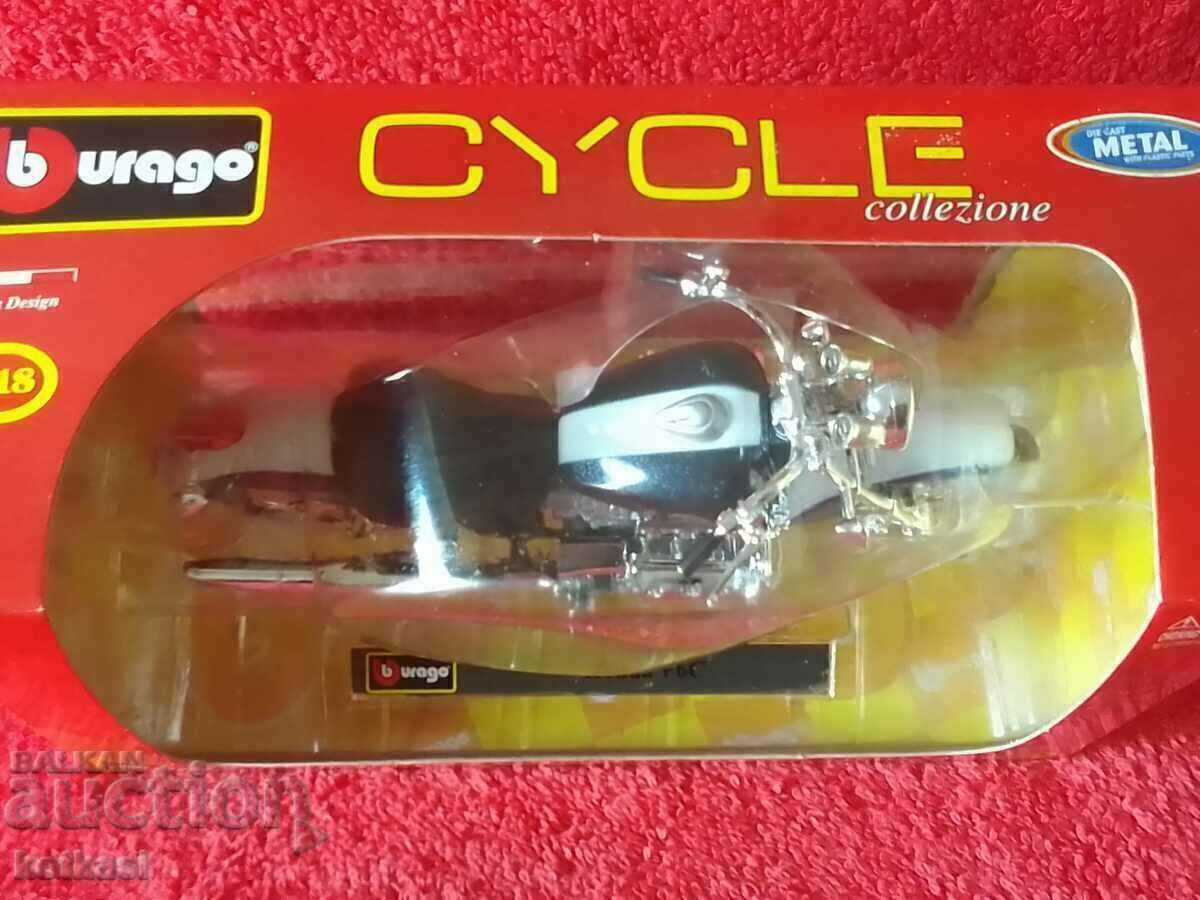 Delivery of Old model burago Motor Honda F6C 1/18 in box