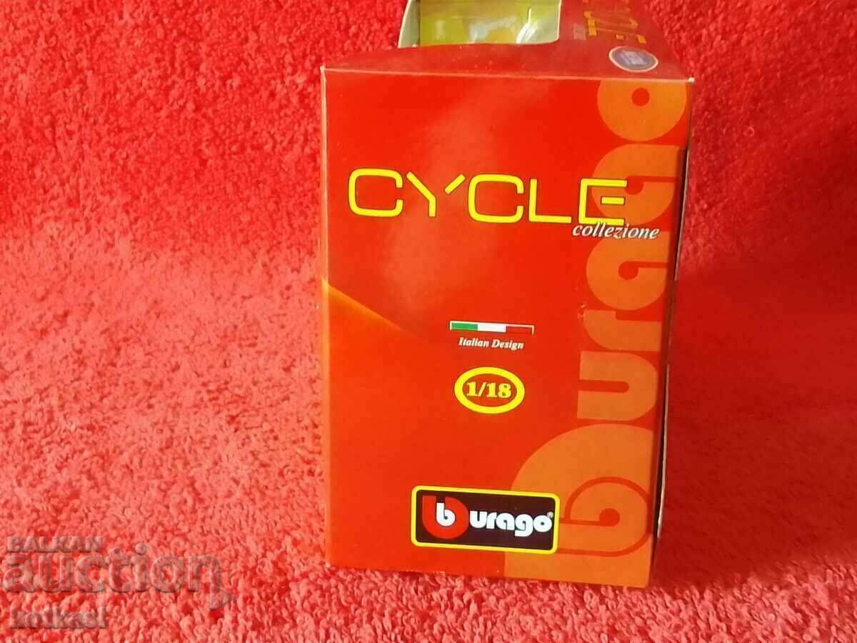 Old model burago Motor Honda F6C 1/18 in box - 6