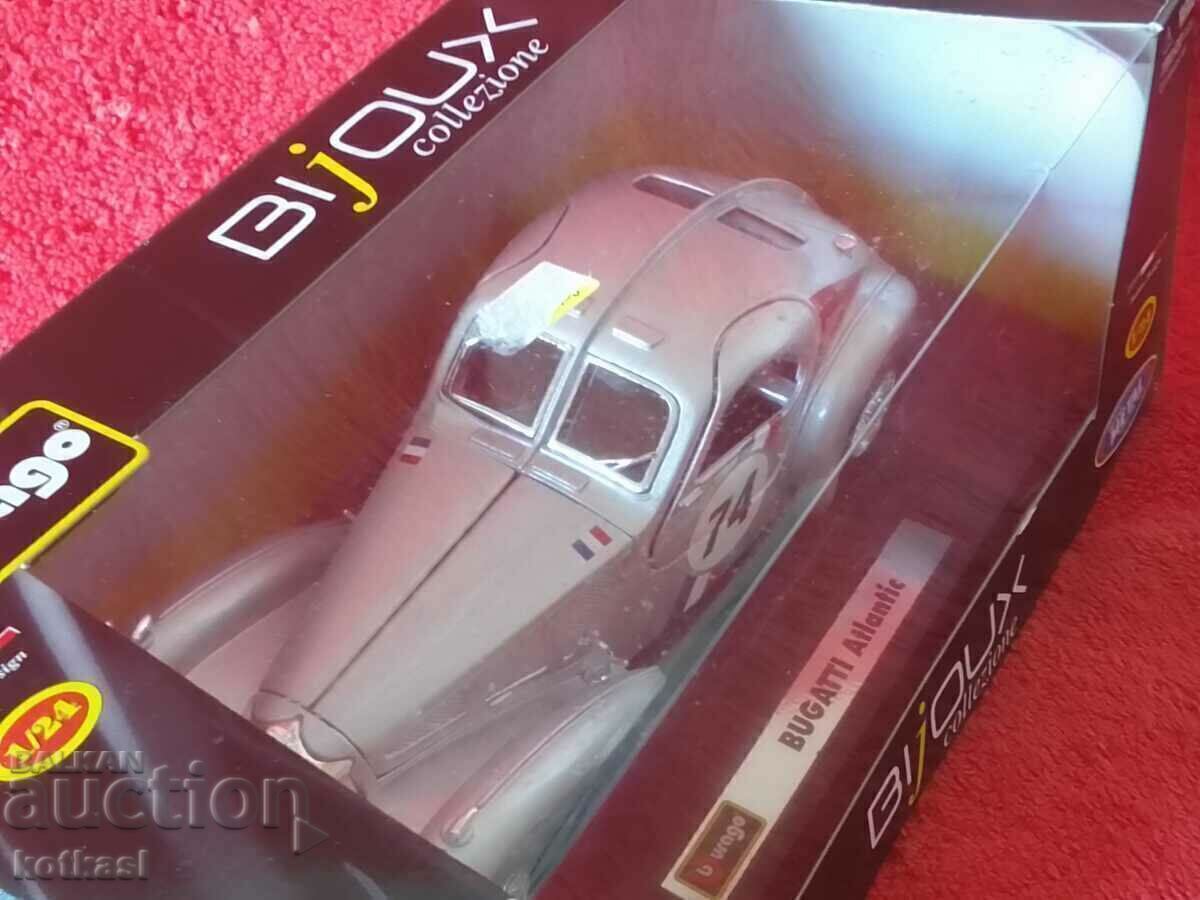 Delivery of Old model car burago BUGATTI Atlantic 1/24 in box