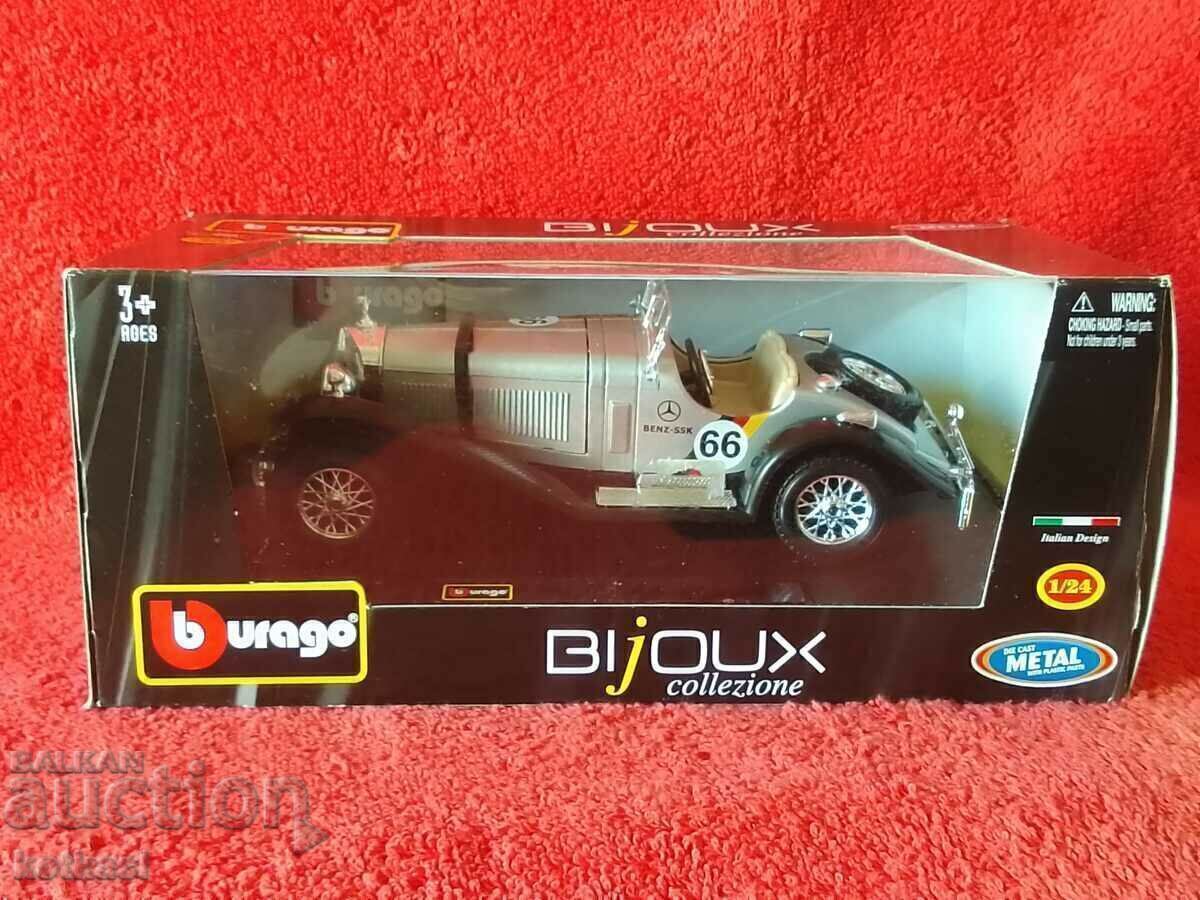 Old model car burago MERCEDES - BENZ SSK 1/24 in a box with price 85.00 BGN | € 43.46 Old model car burago MERCEDES - BENZ SSK 1/24 in a box with price 85.00 BGN | € 43.46