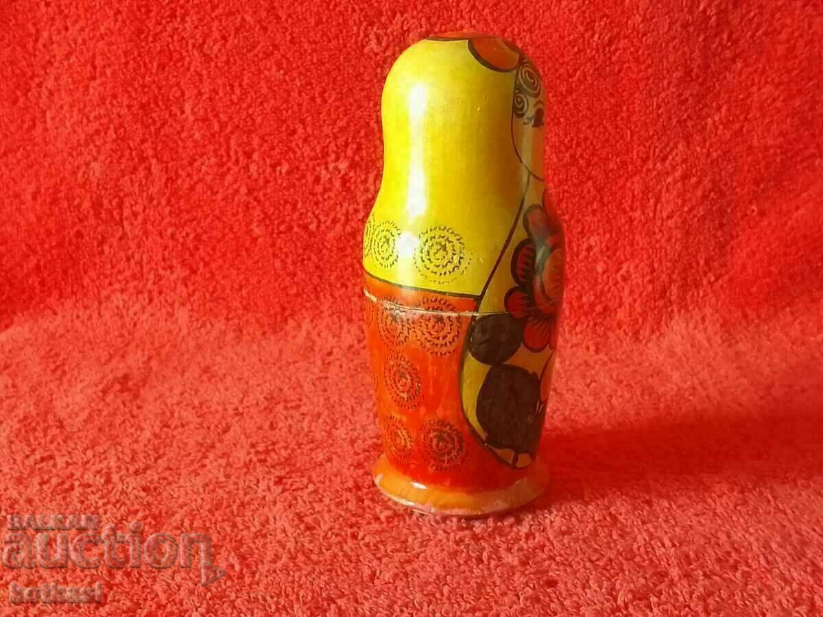 Old wooden figure doll Matryoshka with price 5.50 BGN | € 2.81 Old wooden figure doll Matryoshka with price 5.50 BGN | € 2.81