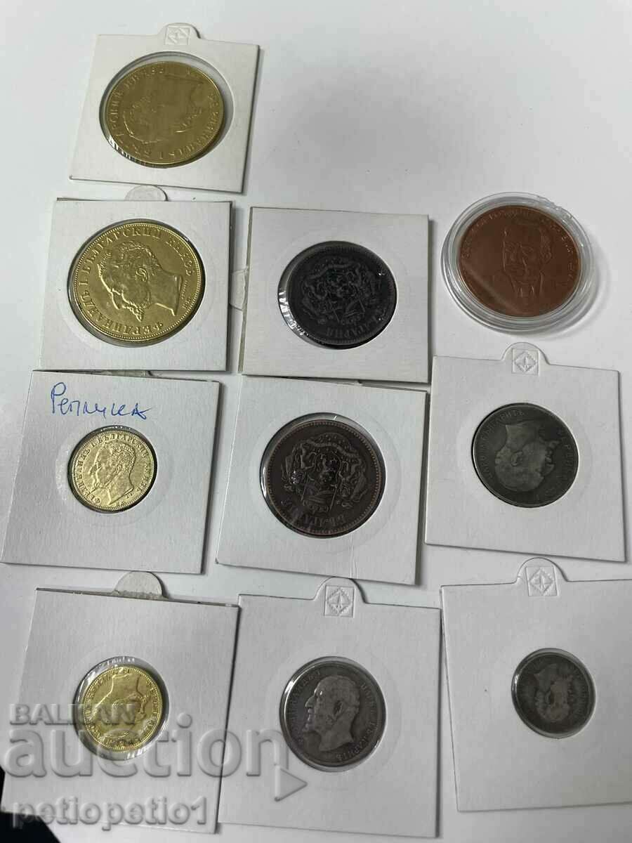 Lot of replicas of rare Bulgarian coins - 6 Lot of replicas of rare Bulgarian coins - 6