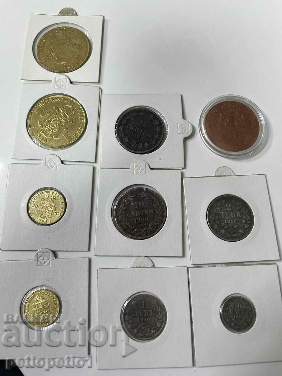 O mulțime de replici ale unor monede rare bulgare