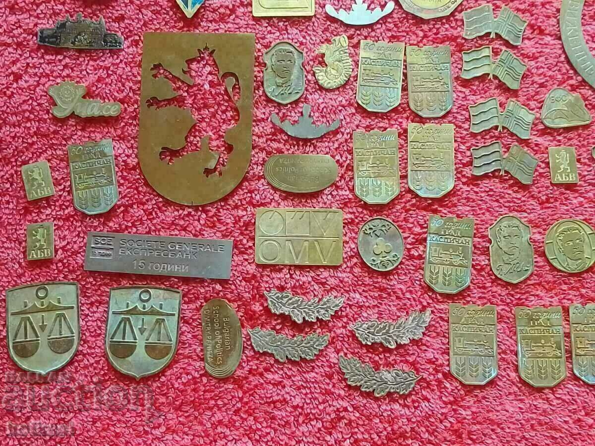 Πολλά μεταλλικά κενά για εμβλήματα 55 τεμαχίων - 5 Πολλά μεταλλικά κενά για εμβλήματα 55 τεμαχίων - 5