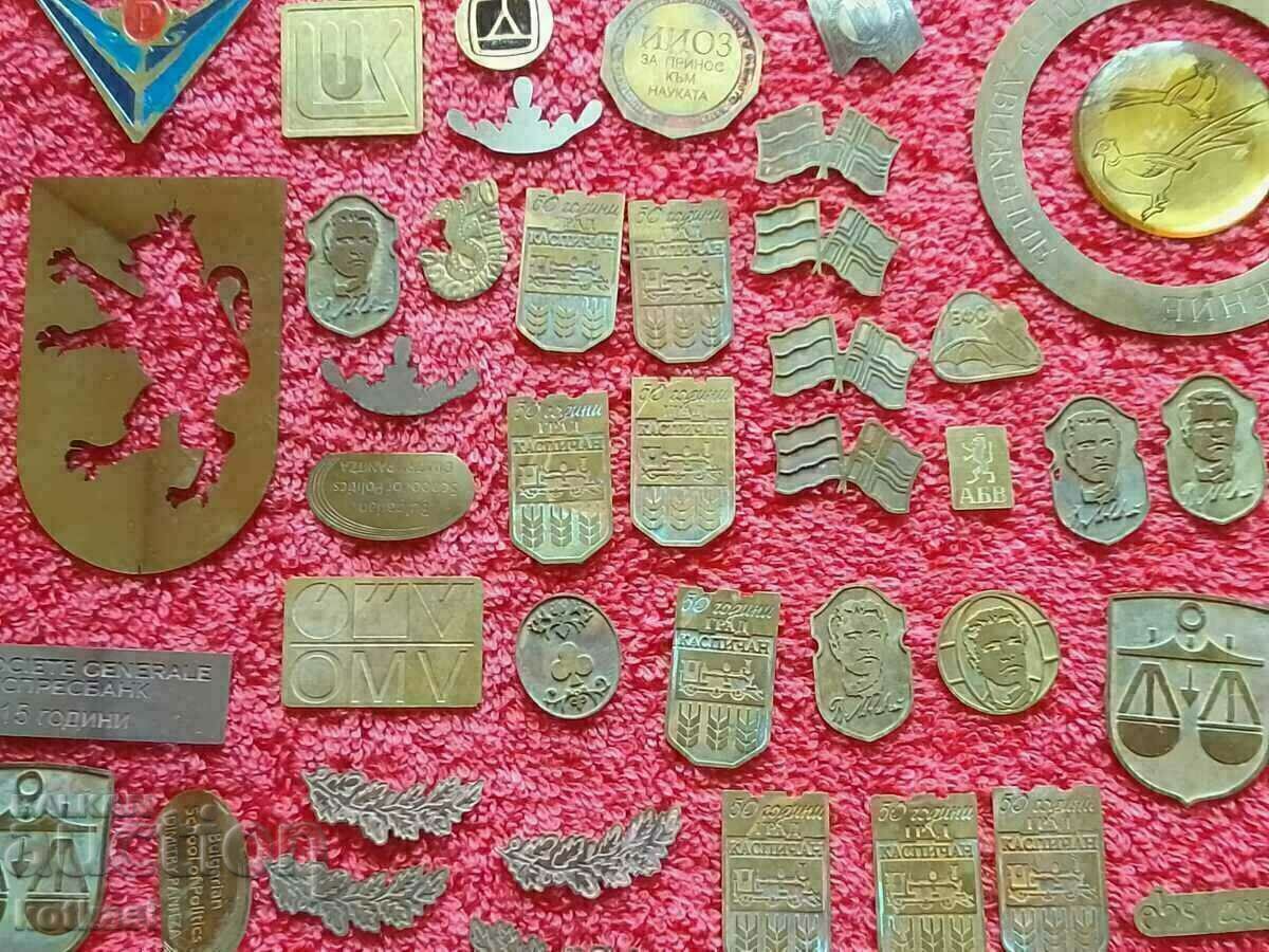 Πολλά μεταλλικά κενά για εμβλήματα 55 τεμαχίων - 6 Πολλά μεταλλικά κενά για εμβλήματα 55 τεμαχίων - 6