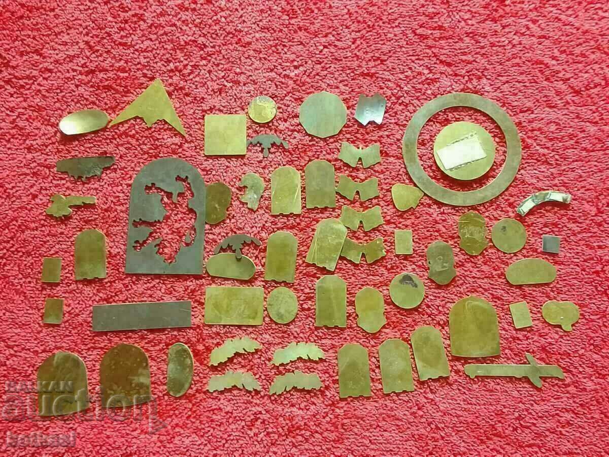 Πολλά μεταλλικά κενά για εμβλήματα 55 τεμαχίων - 7 Πολλά μεταλλικά κενά για εμβλήματα 55 τεμαχίων - 7