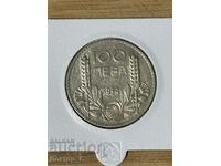 100 лева 1934 сребро Цар Борис III 8
