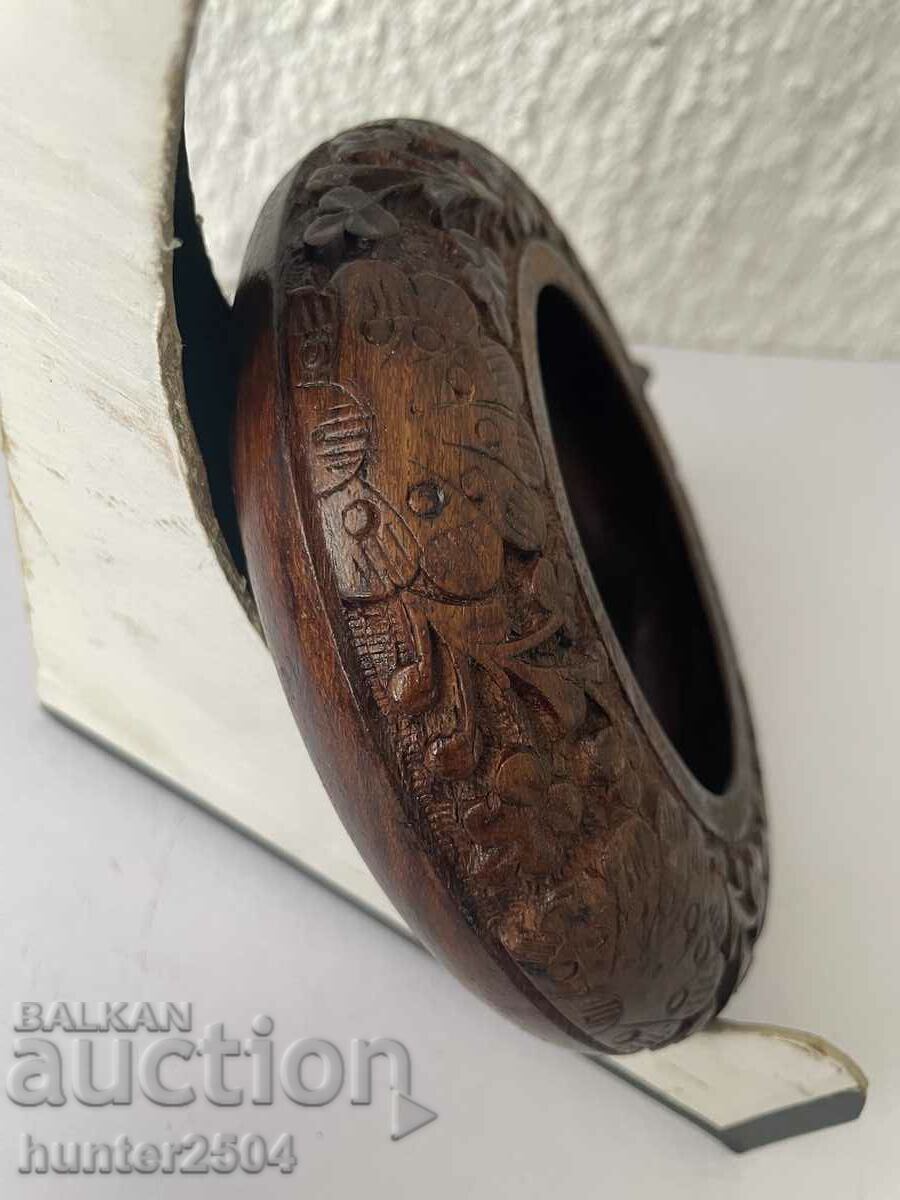 Auction Bowl-14/4 cm, carving, Africa Auction Bowl-14/4 cm, carving, Africa