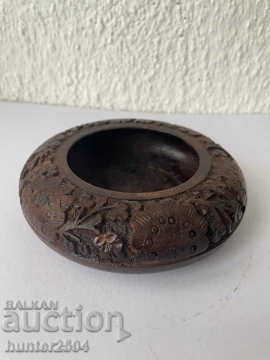 Bowl-14/4 cm, carving, Africa