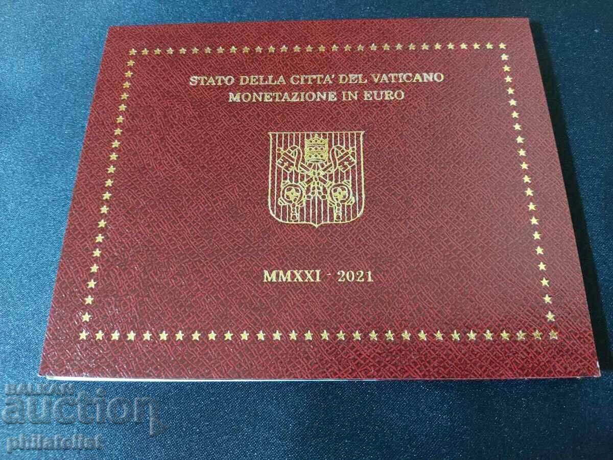Vatican 2021 - Set complet de la 1 cent la 2 euro BU