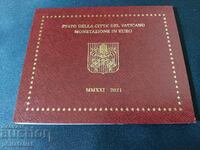 Vatican City 2021 - 1 Cent to 2 Euro Complete Set BU