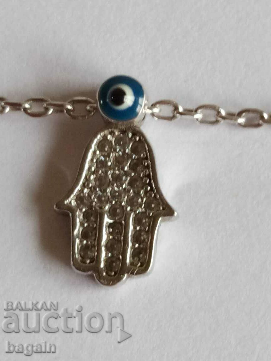 The Hand of Fatima. Silver.