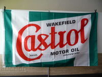 Castrol motor oil banner beer advertising oil for car engines