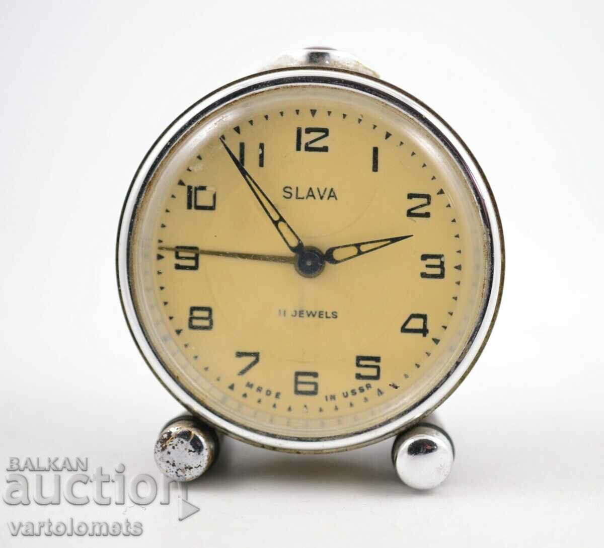 Ξυπνητήρι SLAVA USSR - λειτουργεί